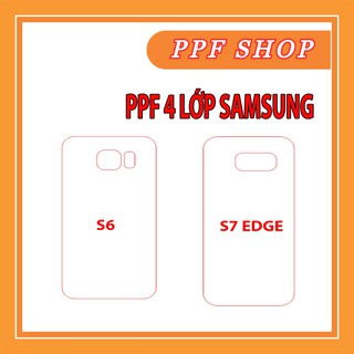 DÁN PPF DẺO CHỐNG VÂN- CHỐNG VA ĐẬP CHO SAMSUNG S6 / S7 EDGE