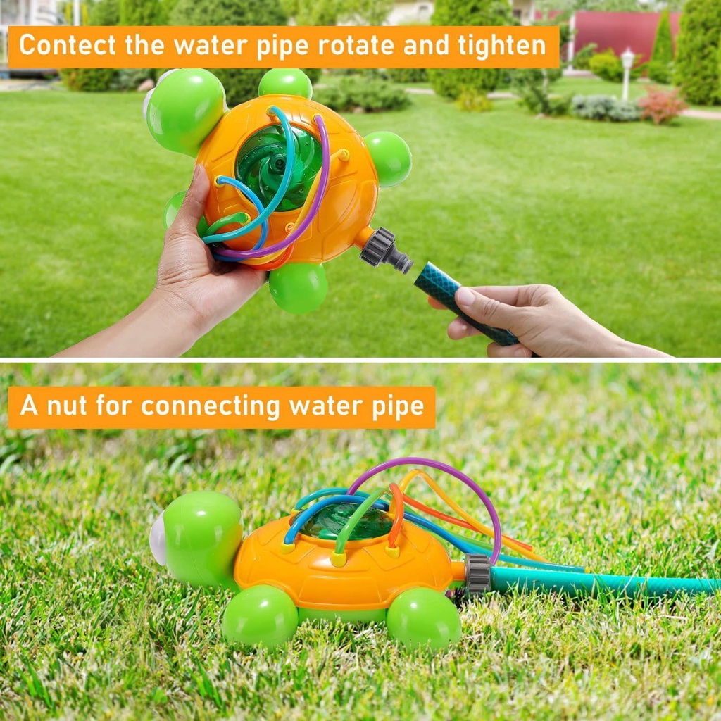 RAINBOW Đồ Chơi Phun Nước Dạng Ống Xích Đu Vui Nhộn Cho Bé