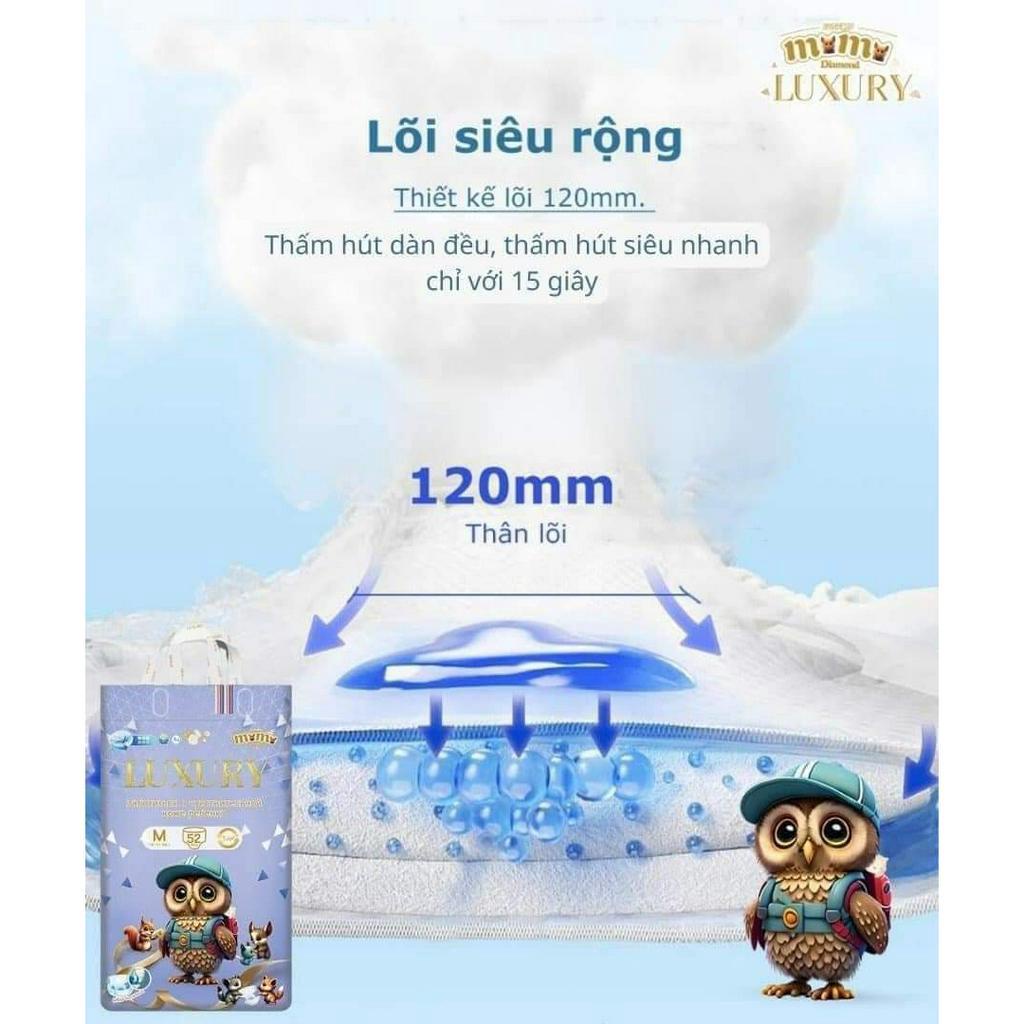 Bỉm Momo Diamond Luxury dán quần có quà tặng đủ size từ NB/S/M/L/XL/XXL/3XL/4XL