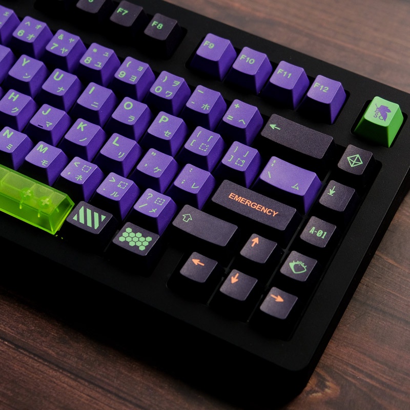 1 Bộ Phím GMK EVA GMK Mecha-01 PBT Nhuộm Màu Dành Cho Bàn Phím Cơ MX
