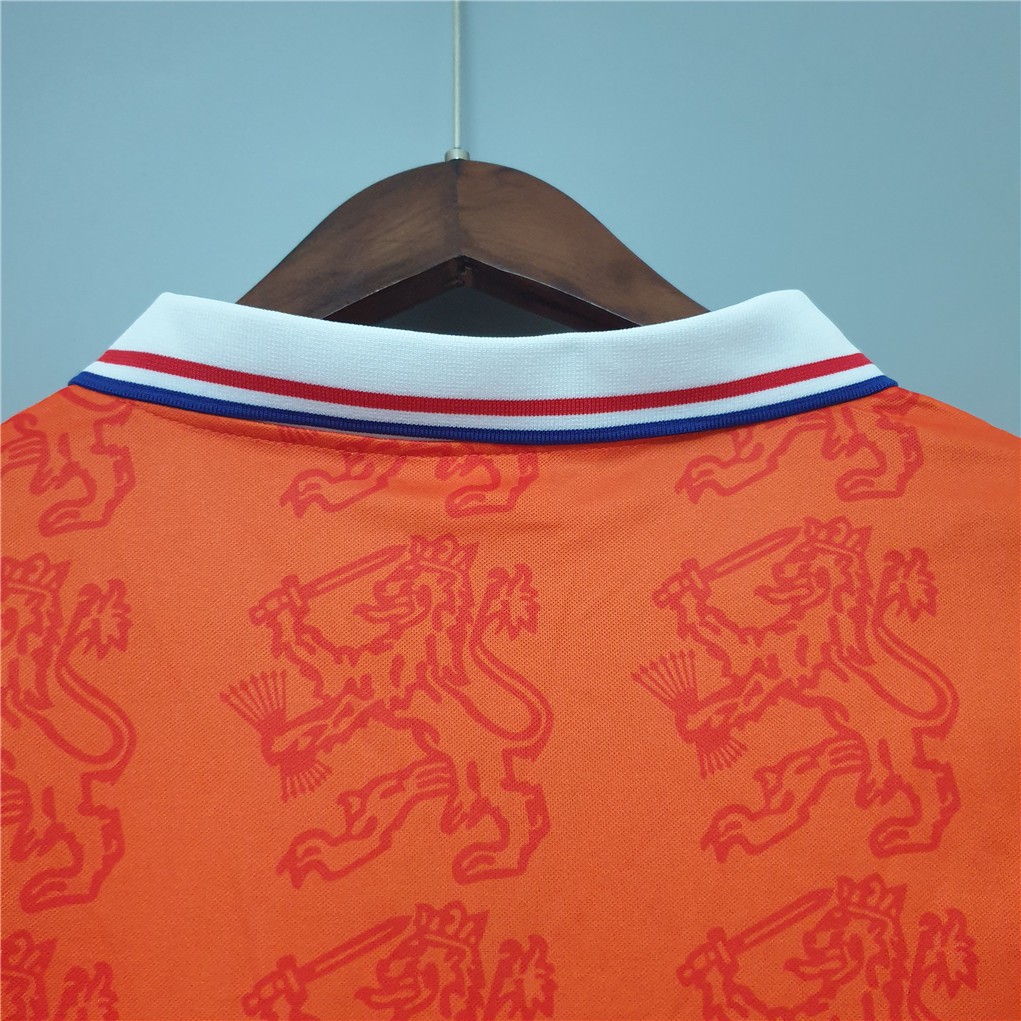 1995 Hà Lan Home Away Orange Holland Retro Bóng đá Jersey Bóng đá