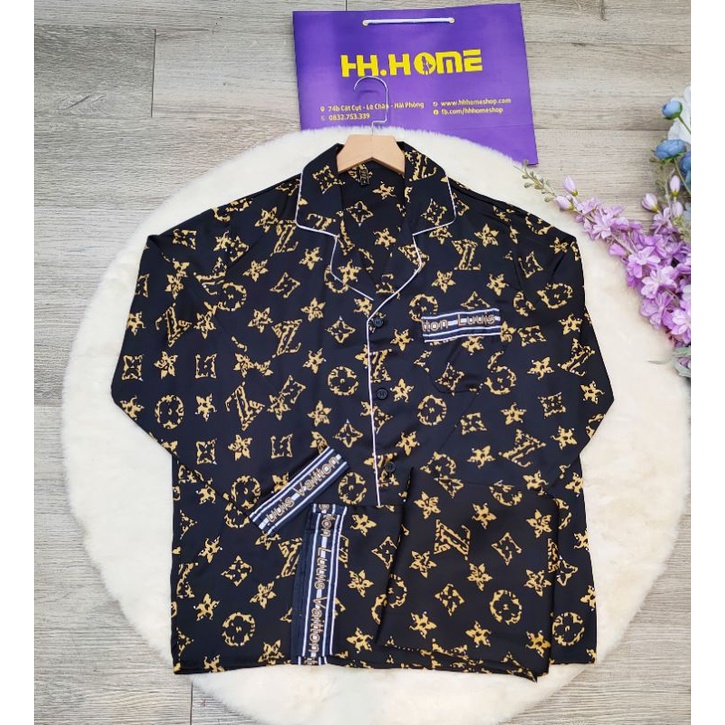 Đồ đôi lụa cao cấp LV