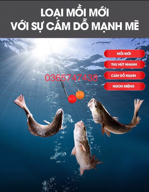 Mồi dụ cá dạng viên đa năng 3S có 6 vị siêu hot siêu nhạy đã về đủ màu🔥