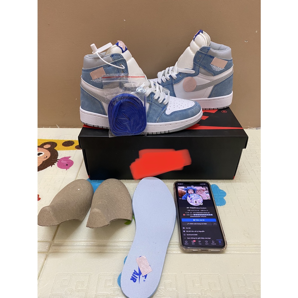 (Ảnh thật + Box bảo vệ ) Giày Sneaker JD Hyper Royal S.cấp Tặng kèm cattong bảo vệ