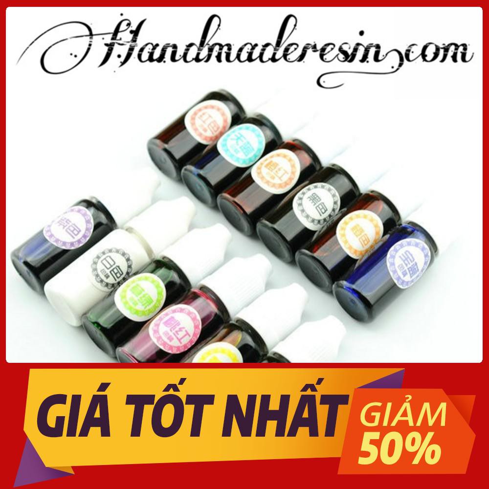 [GIÁ TẬN XƯỞNG] Màu pha resin ab, resin uv