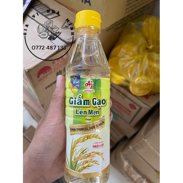 GIẤM GẠO LÊN MEN AJINOMOTO 400ML