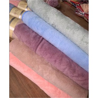 Khăn Tắm Lông Cừu Siêu Mềm Hàn Quốc (Size 70cmX140cm)