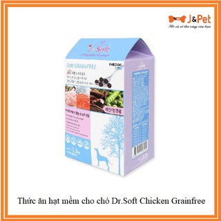 Thức ăn hạt mềm cho chó Dr.Soft Chicken Grainfree