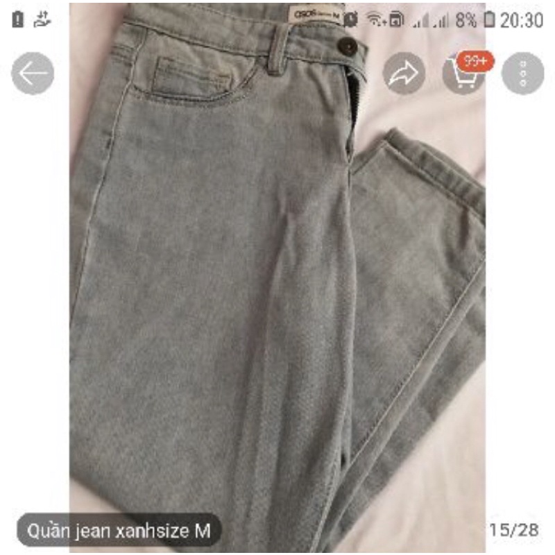 pass quần jean baggy 2hand