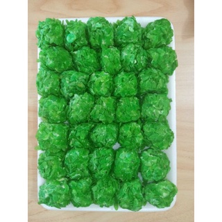 Cá viên tẩm cốm xanh, gói 35 viên