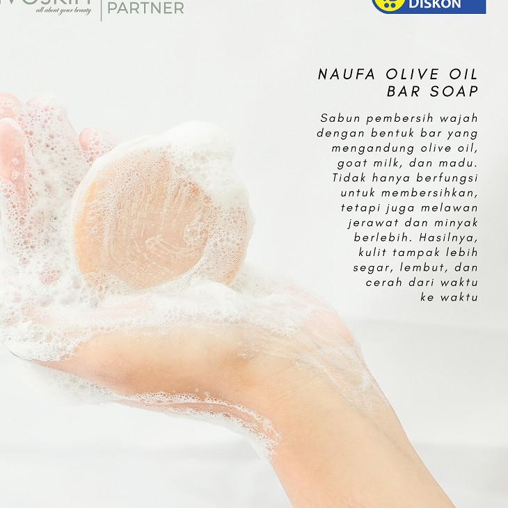 ● Xà Phòng Dầu Ô Liu Nguyên Chất 50g Avoskin Naufa | Xà Phòng Rửa Mặt Ngăn Ngừa Mụn Kiểm Soát Dầu | BigBuy360 - bigbuy360.vn