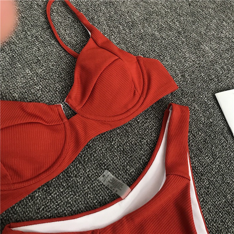 [NHIỀU MÀU] Bikini Set Chất Thun Tăm Có Gọng Tôn Dáng | BigBuy360 - bigbuy360.vn