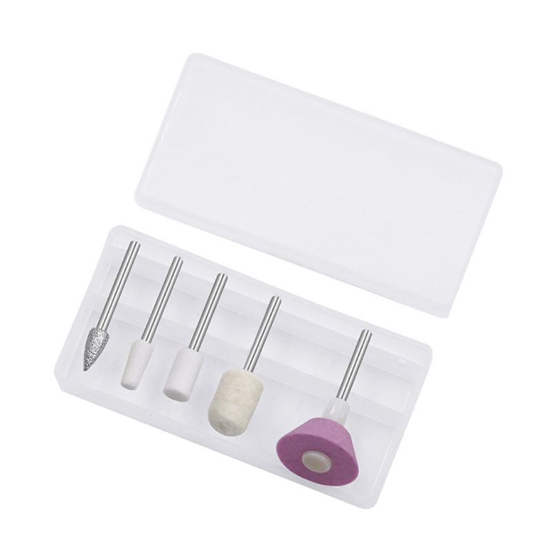 Bộ 5 Mũi Khoan Mài Móng Tay Chuyên Dụng