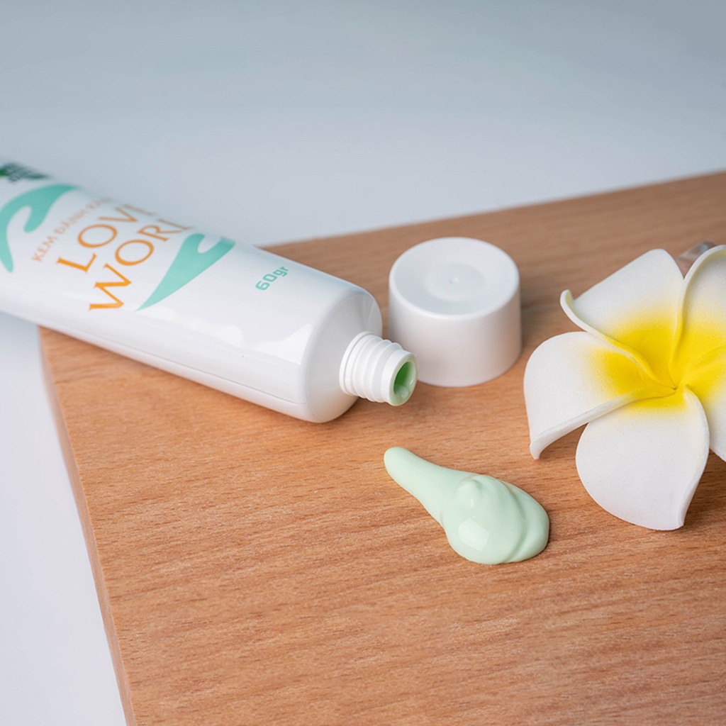 Kem Đánh Răng Chống Hôi Miệng Ê Buốt Loét Lợi Chảy Máu Chân Răng Bạc Hà Thiên Nhiên Love World Cho Trẻ Em Thơm Miệng