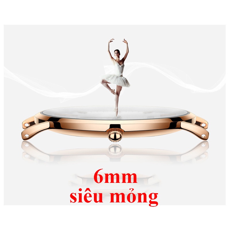 (TẶNG KÍNH MÁT) Đồng Hồ Nam Crnaira C3079 mặt số la mã không thấm nước 3ATM Dây Thép mành