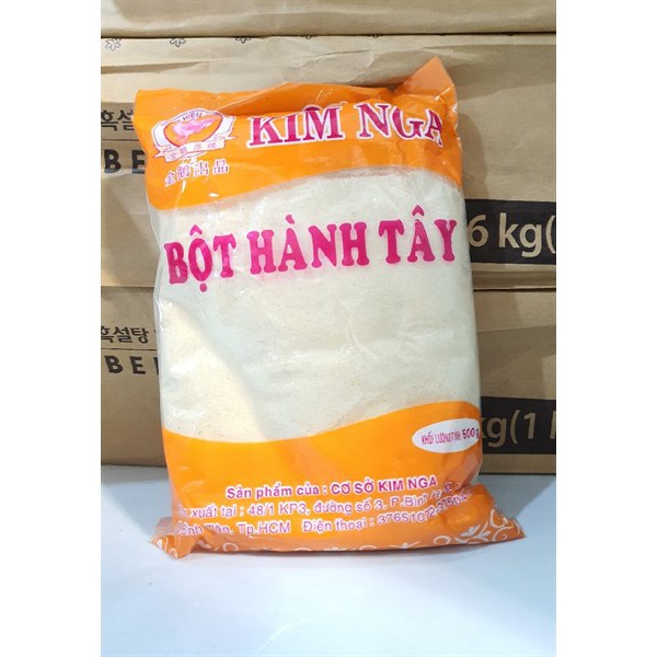 Bột hành 500g ⚡ GIÁ TỐT NHẤT ⚡ bột hành tây làm gia vị ướp cho các món ăn tăng thêm hương vị