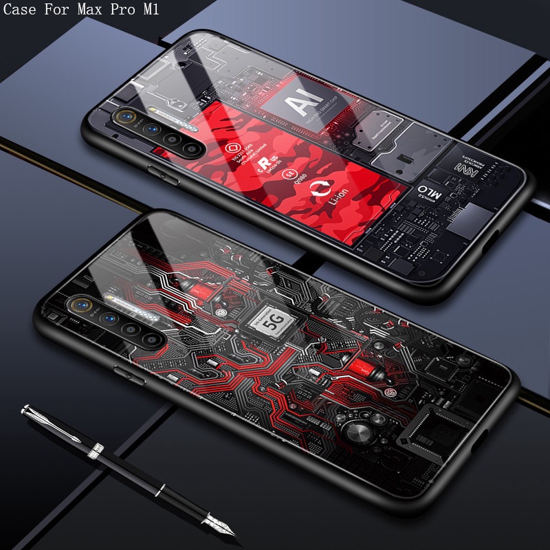 ASUS Zenfone Max Pro M1 M2 ZB601KL ZB602KL ZB631KL ZB633KL Cho Ốp lưng điện thoại In Hình Technology Circuit Board Explorer