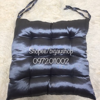 Đệm ngồi bệt vải phi bóng 40x40