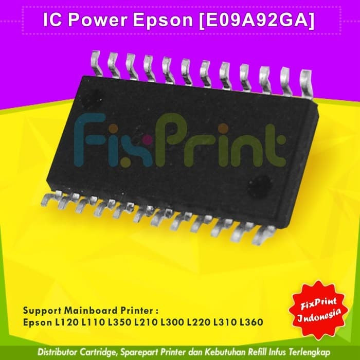 Bo Mạch Chủ Epson E09A92Ga Ic6 Power Ic6 L300 L310 L350 L355 L360 Fpts1607