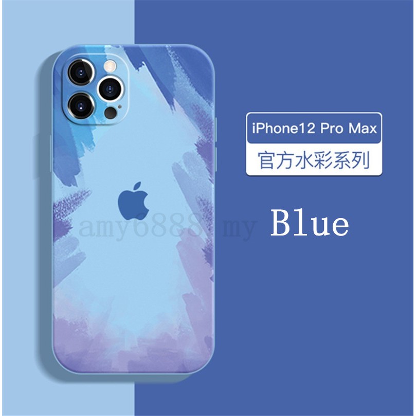 Ốp Điện Thoại Mềm Màu Nước Cho Iphone 6 6s 7 8 Plus Ip6 + Ip6S + Ip7 + Ip8 + Ip11 Ip11Pro Max 12 Pro Max