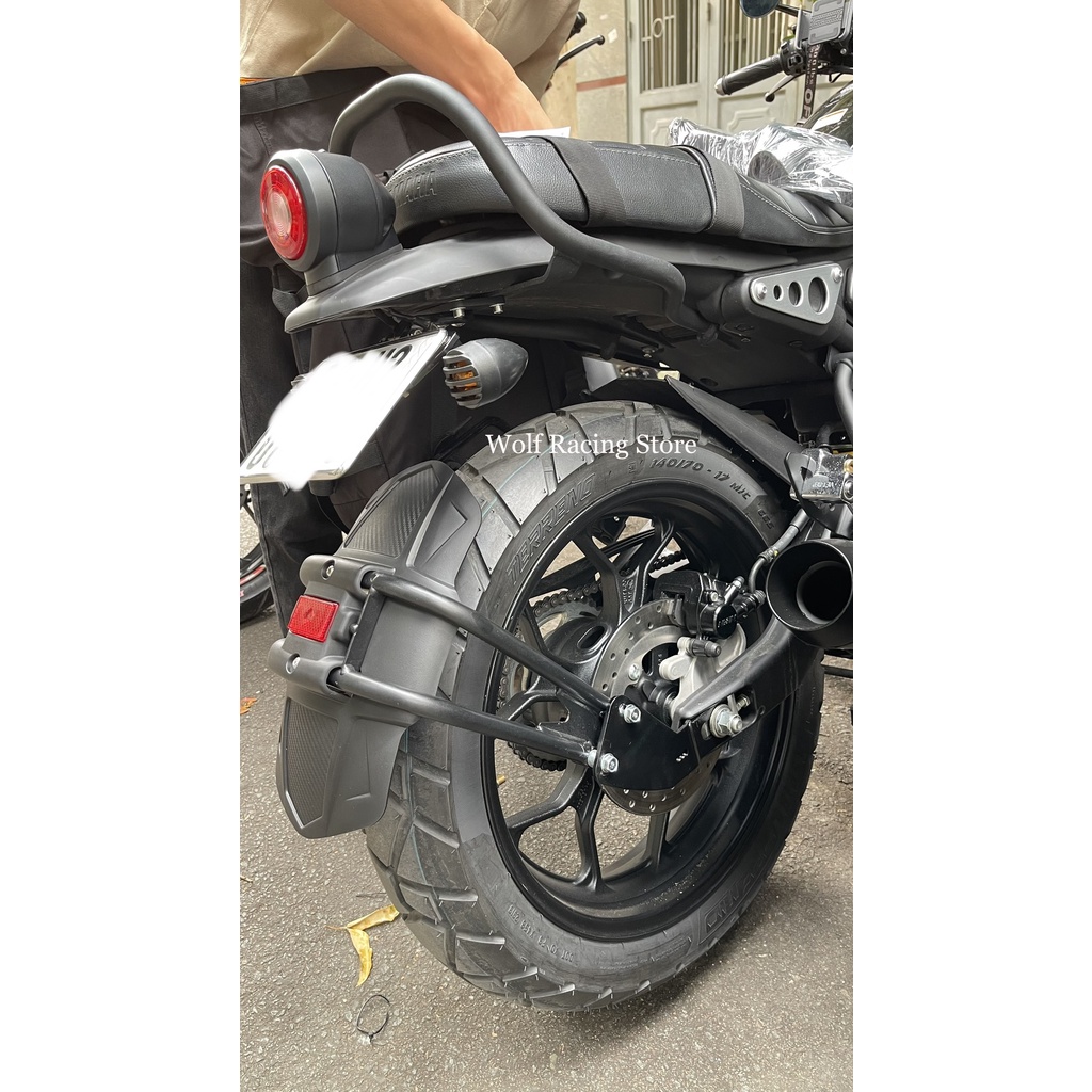 Pad biển số gập đút gầm CNC cho R15v3 Mt15 Xsr155 GSX150