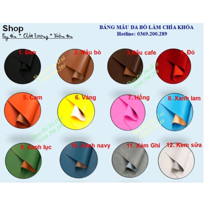 Bao da chìa khóa xe điện Vinfast Klara A2 a2 ,Feliz,Vf Felix bằng da bò