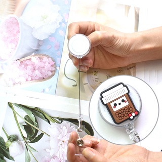 CLEVER Super Durable Collapsible Name Tag Holder With Cute Prints