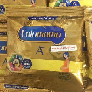 Combo 50 gói sữa bầu Enfamama vị Vani gói 50g hàng khuyến mại date 2026