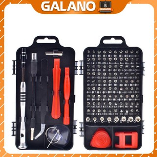 Bộ dụng cụ sửa chữa đa năng GALANO tháo mở và sửa chữa điện thoại, laptop 110 món tiện dụng TA-001184