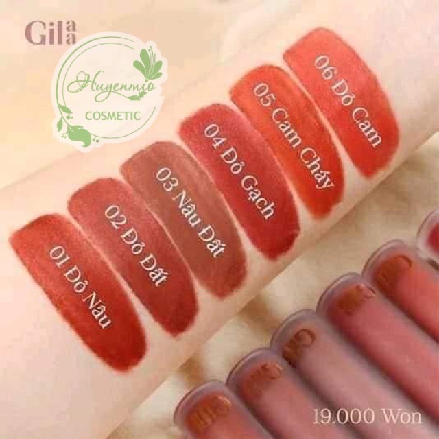 Son Gilaa / Son Gila chính hãng - Long Wear Lip Cream | BigBuy360 - bigbuy360.vn