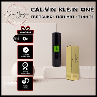 Nước hoa nam nữ chính hãng ck one thơm lâu mini 20ml