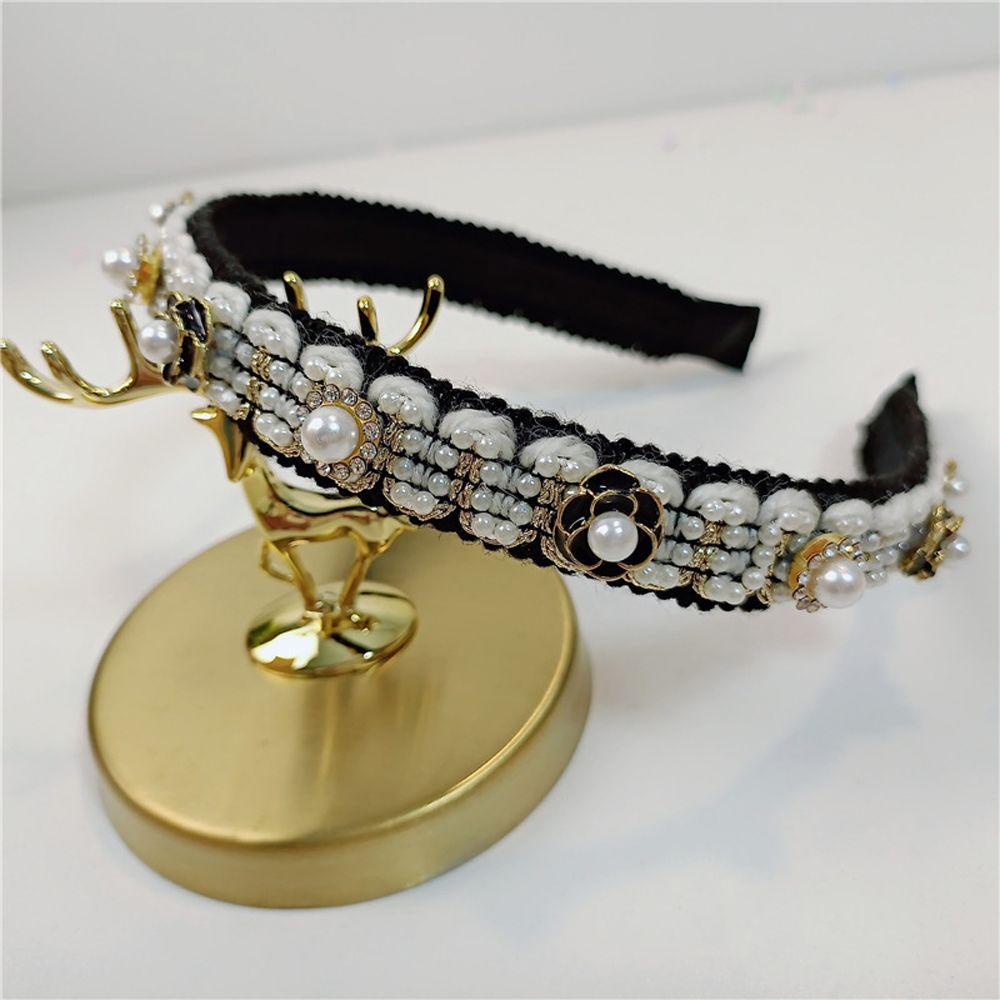 Băng Đô Cài Tóc Chống Trượt Họa Tiết Hoa Xinh Xắn WMES15H Cho Bạn Gái|Khăn Quấn Đầu Thời Trang Cá Tính