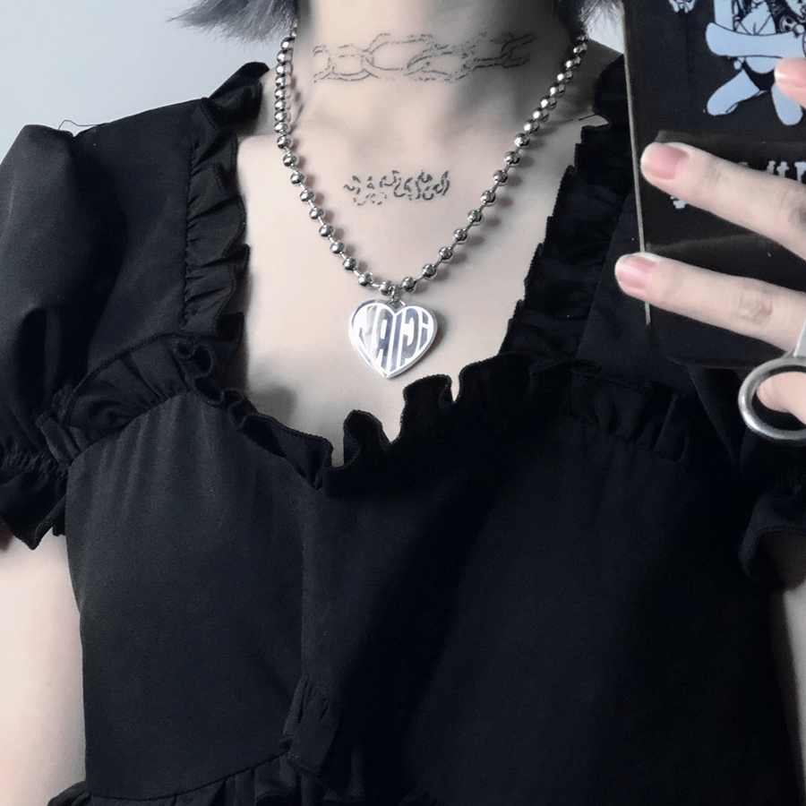 Dây Chuyền Phong Cách Hip Hop Thời Trang Cho Nữ