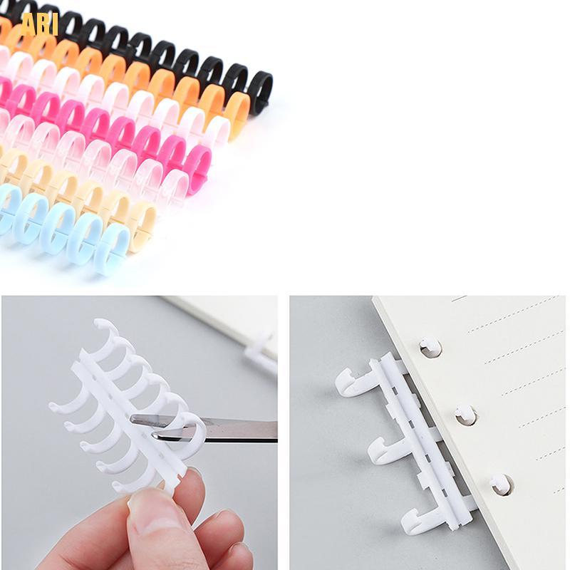 Vòng Xoắn Nhựa 30 Lỗ Chuyên Dụng Cho Giấy A4 A5 A6