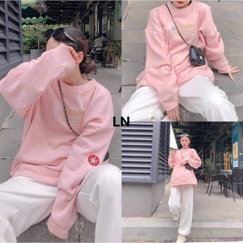 Áo nỉ bo cotton CAVEMT LN12