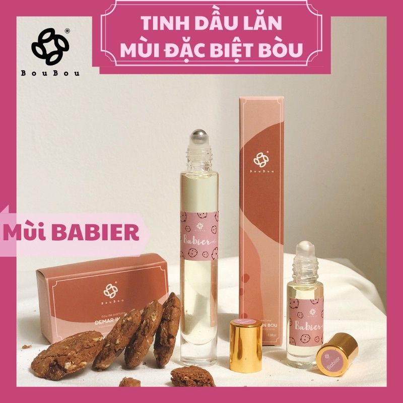 Tinh dầu nước hoa nữ mùi Babier - bánh quy