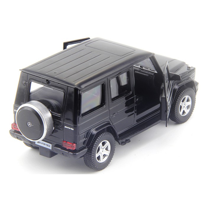 Xe ô tô mô hình RMZ Mercedes SUV AMG G63 tỉ lệ 1:36 đồ chơi trẻ em xe bằng kim loại mở được cửa