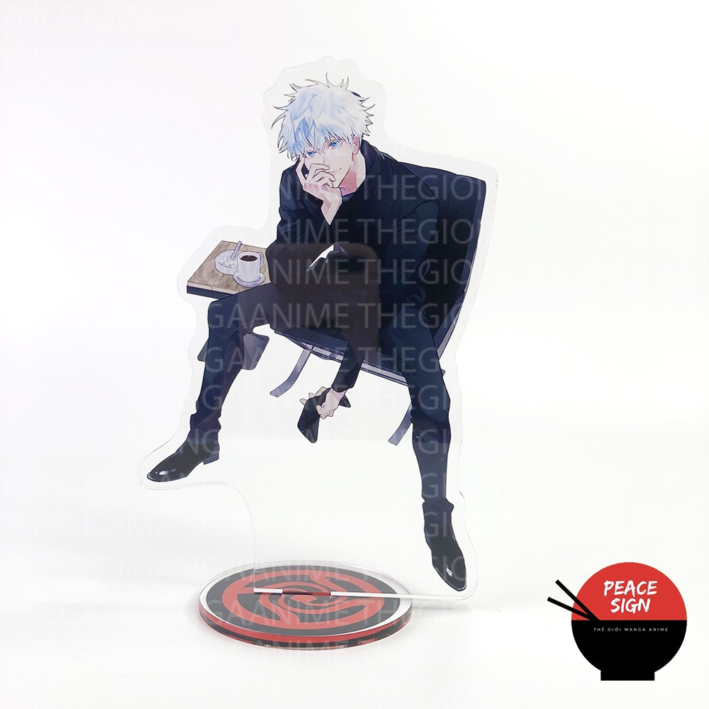 ( mẫu ngẫu nhiên ) Mô hình Standee CHÚ THUẬT HỒI CHIẾN JUJUTSU KAISEN tượng acrylic mica anime chibi trang trí đẹp