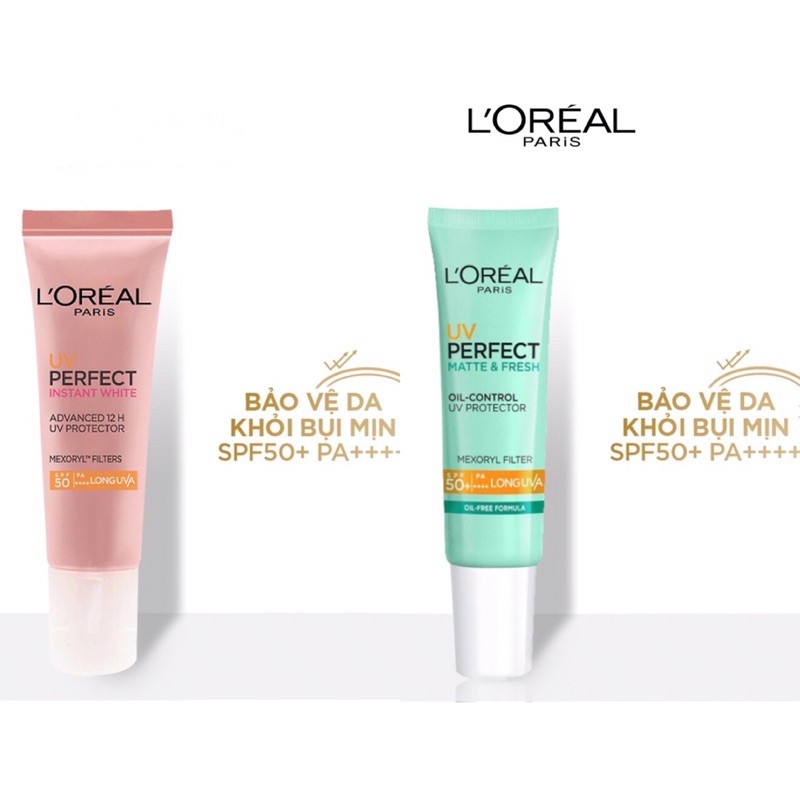 Kem chống nắng L’Oreal Paris UV Perfect 15ml - 30ml