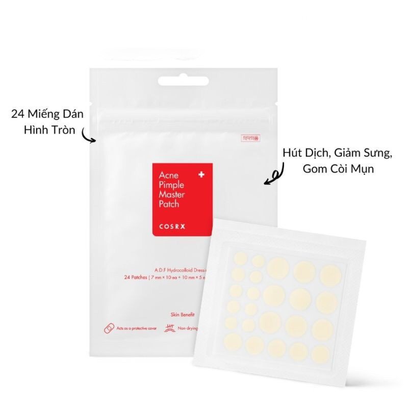 Dán Mụn COSRX Acne Pimple Master Patch 24 miếng/ gói