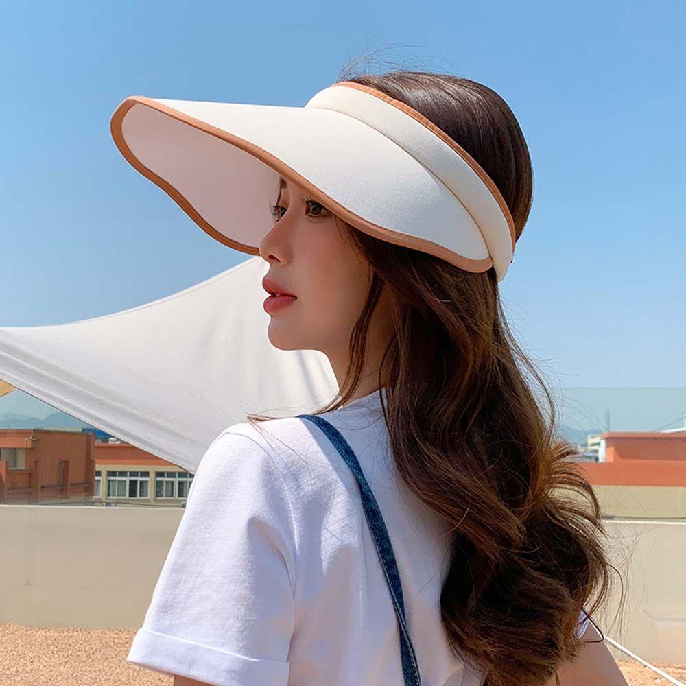 Mũ Lưỡi Trai Chống Nắng Mùa Hè Vành Rộng Phong Cách Thể Thao Cho Nữ WMES15H