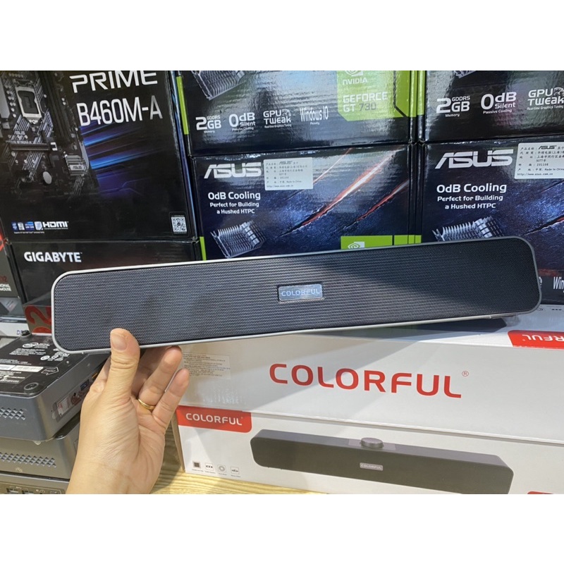LOA COLORFUL Soundbar CSP-5201 Desktop Speaker , có bluetooch và k có bluetooch