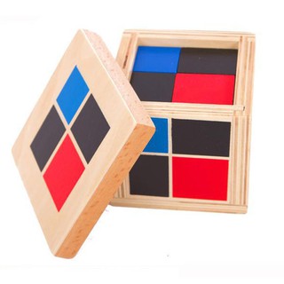 Hộp nhị thức Binomial Cube - Giáo cụ Montessori