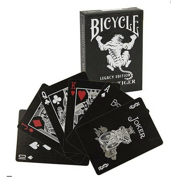 Bộ Bài Black Tiger/Ghost/Shadow Master Legacy Edition Playing Cards [Hàng Mỹ]