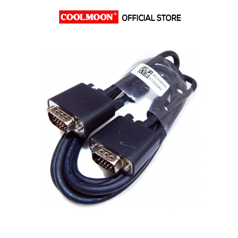Cáp VGA Zin Theo Màn Hình Dell - Độ Dài 1.5M