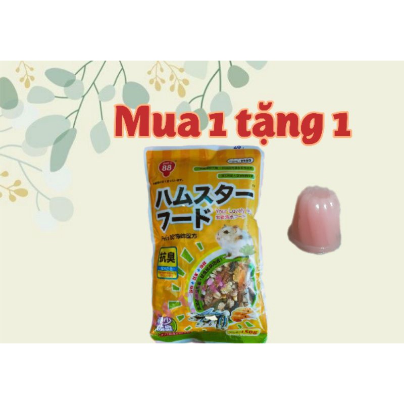 Thức ăn hamster ❤MUA 1 TẶNG 1 ❤hải sản Nhật 150Gr🐀🐀🐁