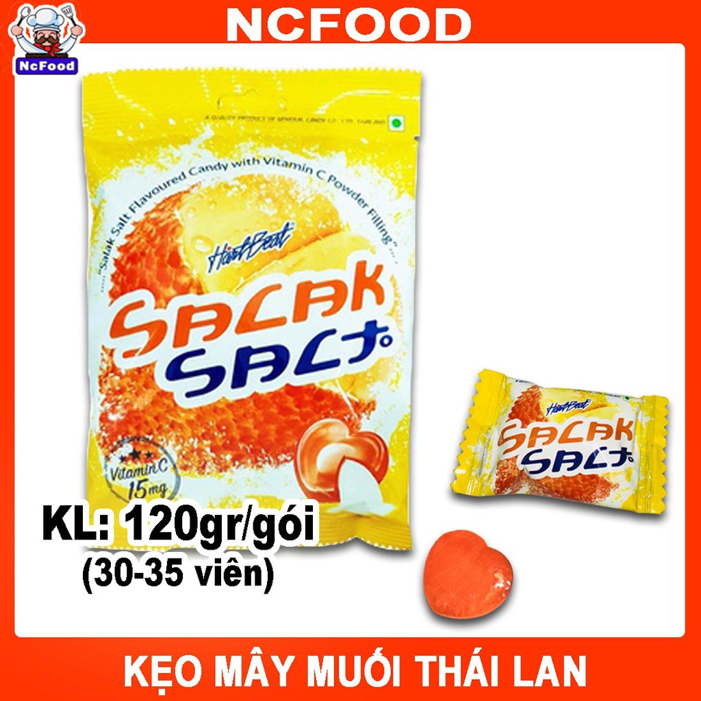 Kẹo Mây Muối Thái Lan 120gr NCFOOD