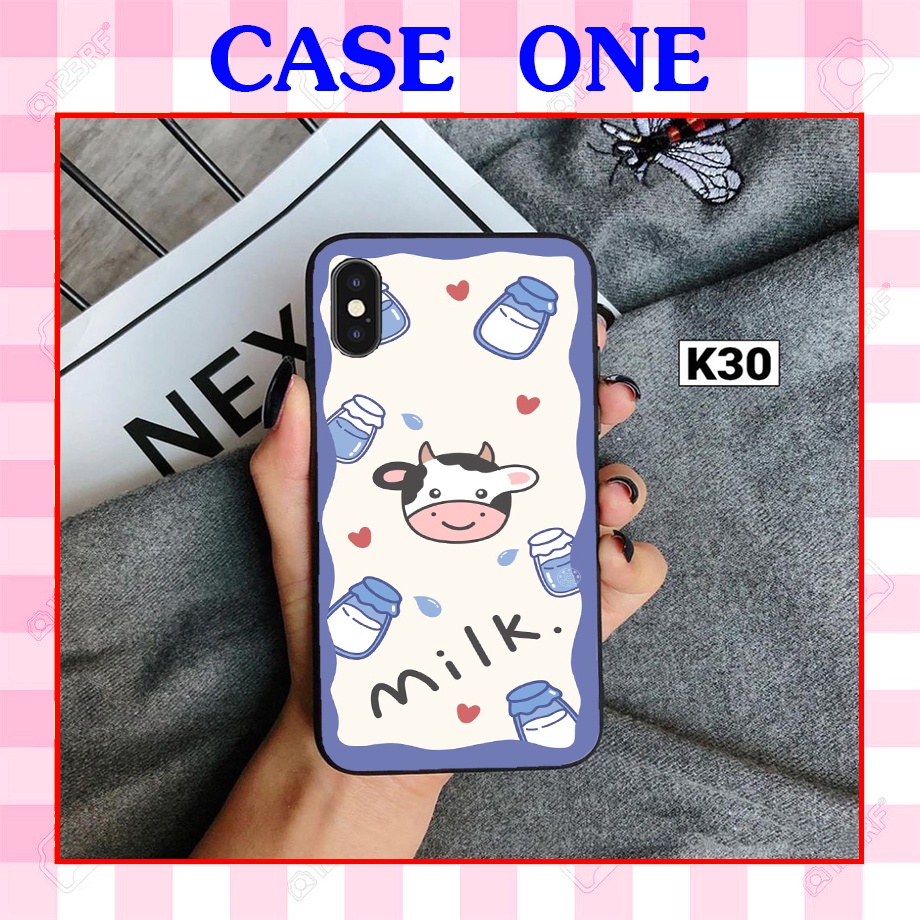 Ốp lưng lp hình khủng long tím nhám viền đen 5/5s/6/6plus/6s/6splus/7/7plus/8/8plus/x/xr/xs/11/12/pro/max/promax