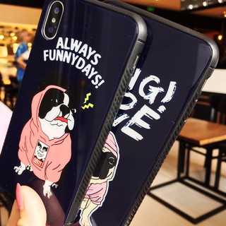 ỐP lưng Kính hình chó Pug IPhone 6 / 6s