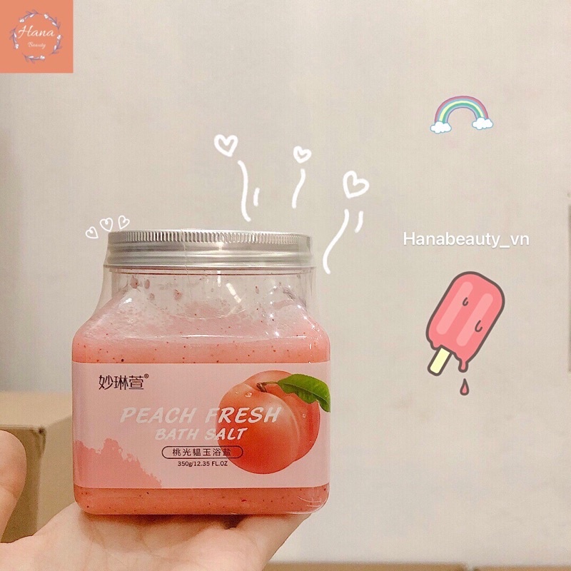 [Hàng mới về] Muối tắm TẨY DA CHẾT body giảm thâm hỗ trợ giảm mụn tắc nghẽn lỗ chân lông